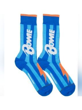 4/$25 David Bowie Graphic Socks Collectible Novelty Socks Unisex New Rock Band